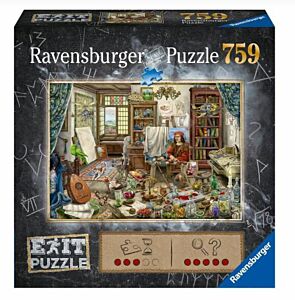 Ravensburger Exit puzzle Kunstenaarsstudio 759 stukken