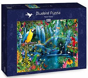 Bahá'í gardens - Bluebird Puzzle