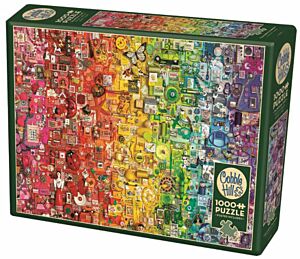 Regenboog puzzel 1000 stukjes