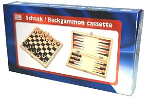 Schaak/Backgammon cassette (HOT Games)