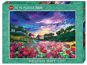 Heye Puzzle Sundown Poppies (1000 stukken)