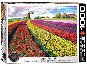 Tulpenvelden (Eurographics puzzle 1000 stukken)