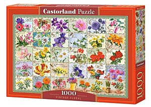 Vintage Floral Castorland puzzel