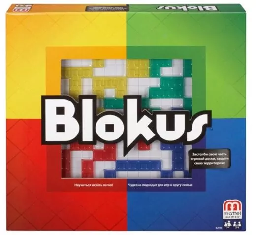 Gedeeltelijk Omringd tijdschrift Spel Blokus (Mattel)