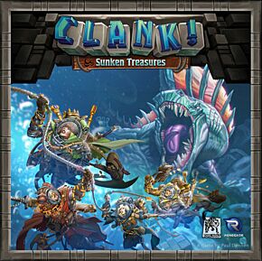 Spel Clank Sunken Treasures (Renegade Game Studios)