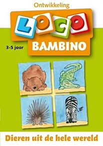 Bambino Loco boekje Dieren uit de hele wereld (3 tot 5 jaar)