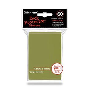 Ultra Pro Deck protector sleeves metallic gold Small (62x89mm)