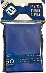 Standard Card Game Sleeves (63,5x88mm) blue (50)