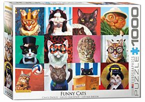 Funny Cats legpuzzel Eurographics