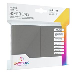 Gray Gamegenic sleeves (66x91mm)