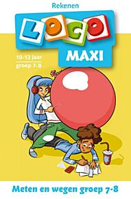 Maxi Loco boekje Meten en Wegen (10-12 jaar)