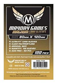 Magnum Card Sleeves (80x120 mm) clear Mayday
