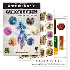 Gloomhaven Forgotten Circles Removable Sticker set (Cephalofair Games)
