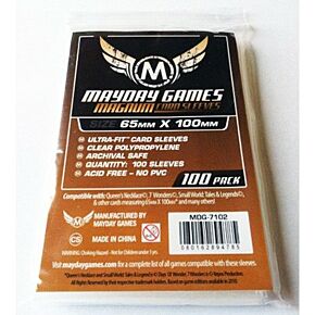 Magnum Premium Ultra-fit sleeves Mayday (65x100mm)