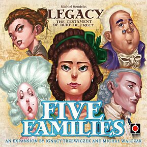 Legacy The Testament of Duke de Crecy: Five Families (Portal Games)