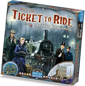 Spel Ticket to Ride United Kingdom Map Collection 5 (Days of Wonder)