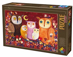 Andrea Kürti - Owls (Dtoys Puzzle)