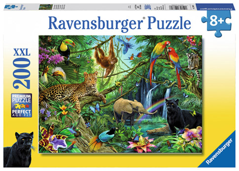 Dieren in de Jungle (200) - Ravensburger Legpuzzel