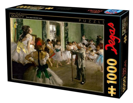 Edgar Degas - The Dancing Class (1000) - Dtoys Legpuzzel