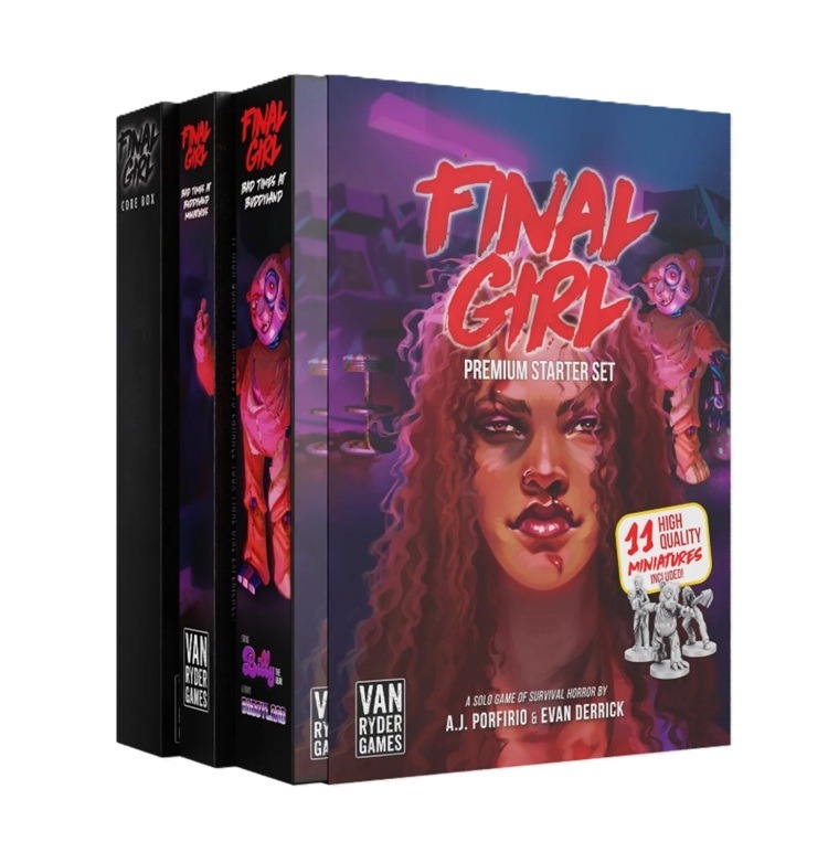 Final Girl: Bad Times at Buddyland - Premium Starter Set - Van Ryder Games Kaartspel