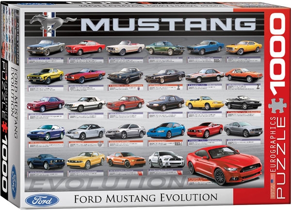 Ford Mustang Evolution (1000) - Eurographics  Legpuzzel afbeelding