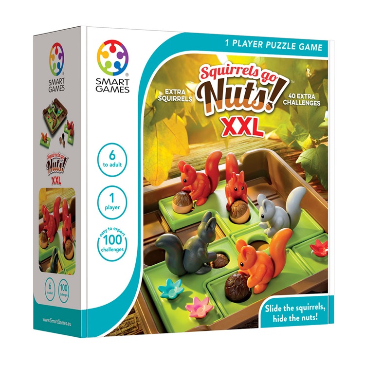 Squirrels Go Nuts XXL - SmartGames Denkspel Denkpuzzel