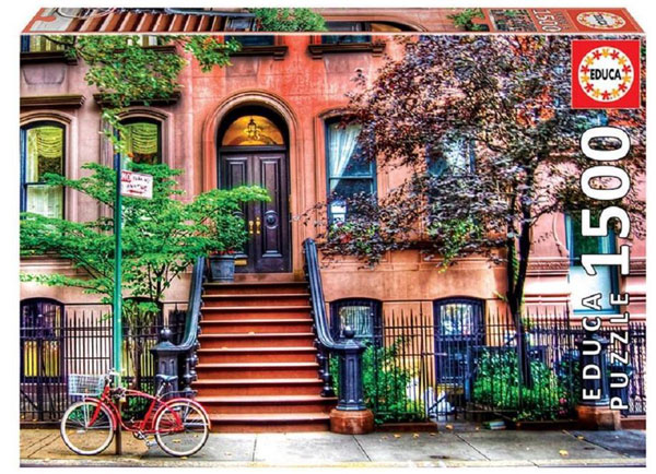 Greenwich Village, New York (1500) - Educa  Legpuzzel afbeelding