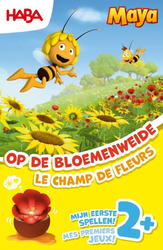 Maya de Bij: Op de bloemenweide - Mijn Eerste Spellen - HABA Dobbelspel|Educatief