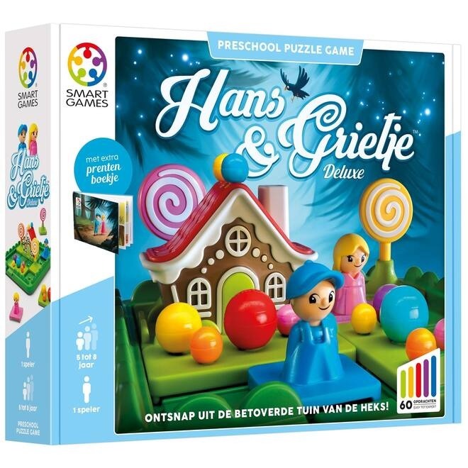 Hans en Grietje Deluxe - SmartGames Denkspel|Educatief Denkpuzzel