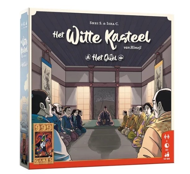 Het Witte Kasteel van Himeji: Het Duel - 999 Games Bordspel