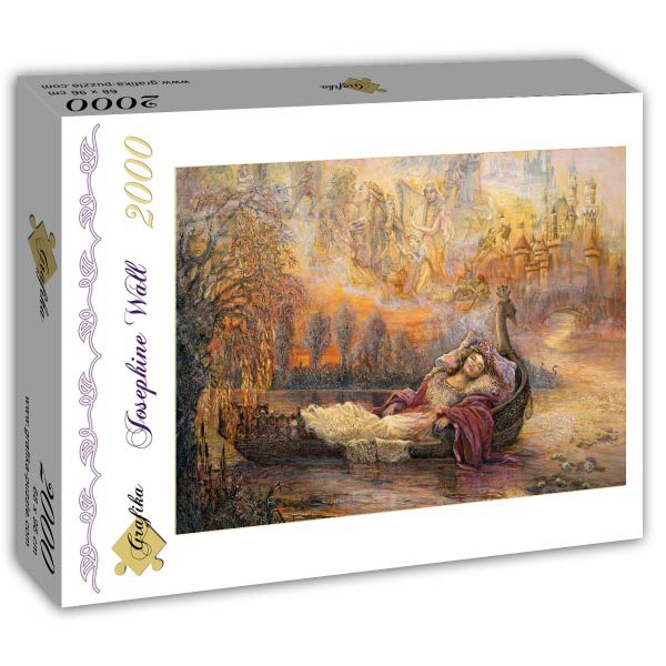Josephine Wall - Dreams of Camelot (2000) - Grafika  Legpuzzel afbeelding