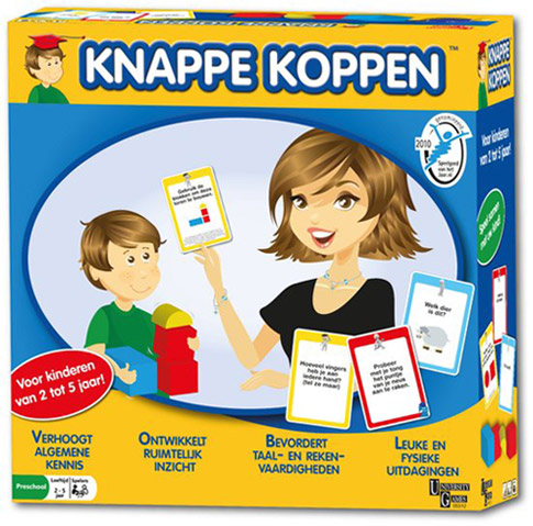 Knappe Koppen - University Games Bordspel|Educatief