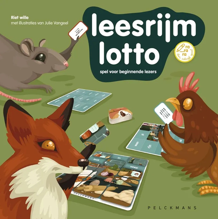 Leesrijmlotto - Pelckmans Taalspel|Educatief
