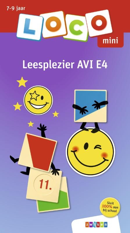 Loco Mini boekje: Leesplezier AVI E4 (7-9 jaar) - Zwijsen Taalspel|Mini Loco