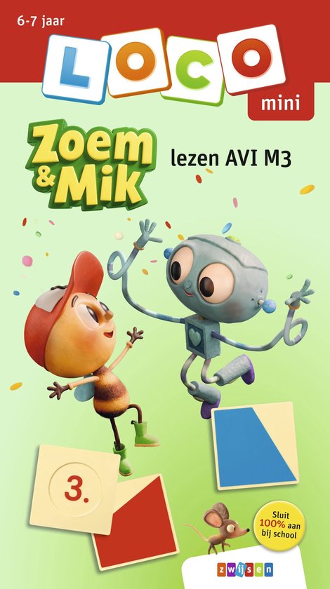 Loco Mini boekje - Zoem & Mik - lezen AVI M3 (6-7 jaar) - Zwijsen Mini Loco