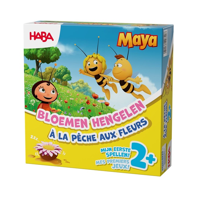 Maya de Bij: Bloemen Hengelen - Mijn Eerste Spellen - HABA Dobbelspel|Educatief