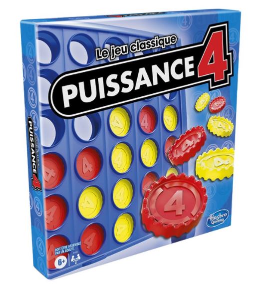 Puissance 4 classique (FR) - Hasbro Jeu de réflexion