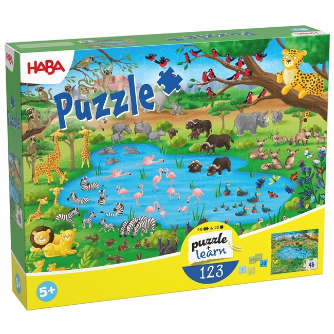 Puzzel Cijfers 1-20 (48) - HABA Legpuzzel