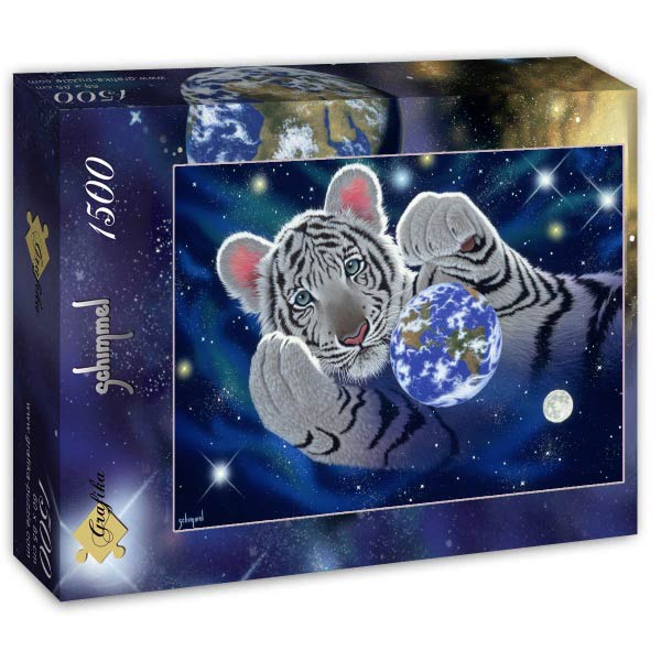 Schim Schimmel - A Hug For Mother (1500) - Grafika  Legpuzzel afbeelding
