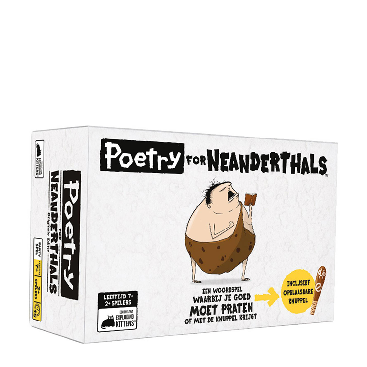 Poetry for Neanderthals (NL) - Partyspel|Taalspel