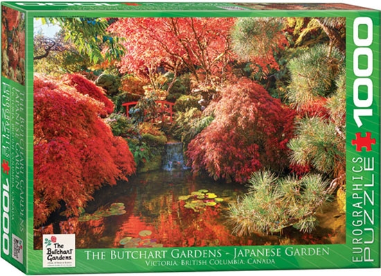 The Butchart Gardens - Japanese Garden (1000) - Eurographics  Legpuzzel afbeelding
