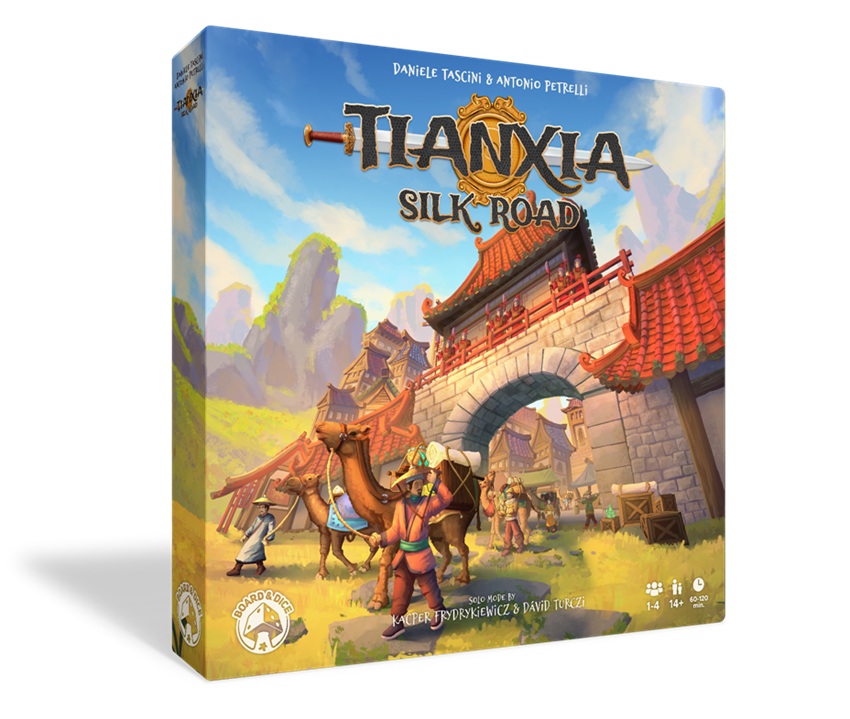 Tianxia: Silk Road - Board & Dice Bordspel