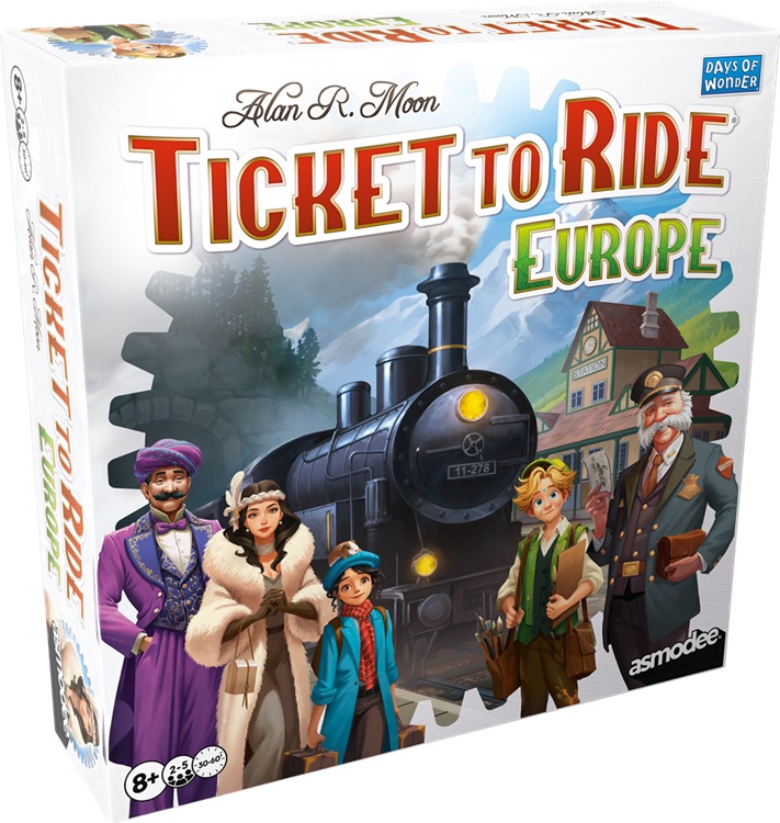 Ticket to Ride Europe Rerfresh (EN) - Days of Wonder Bordspel