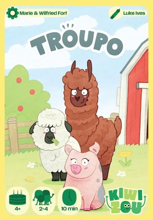 Troupo - Kiwizou Kaartspel afbeelding