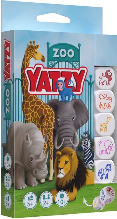 Zoo Yatzy (= Yahtzee met dieren) - SmartGames Dobbelspel