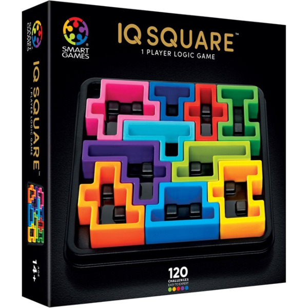 Mindok Hlavolamová hra SMART GAMES IQ Deluxe-Square 120 rébusů | Hračky365.cz