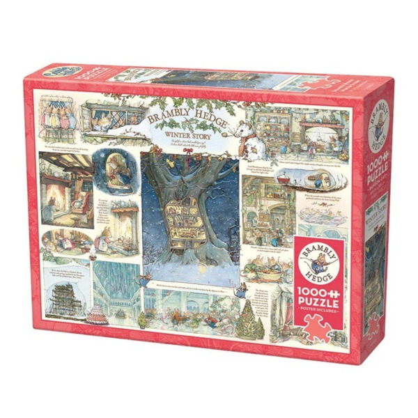 Brambly Hedge puzzle 1000 pieces - Winter Story