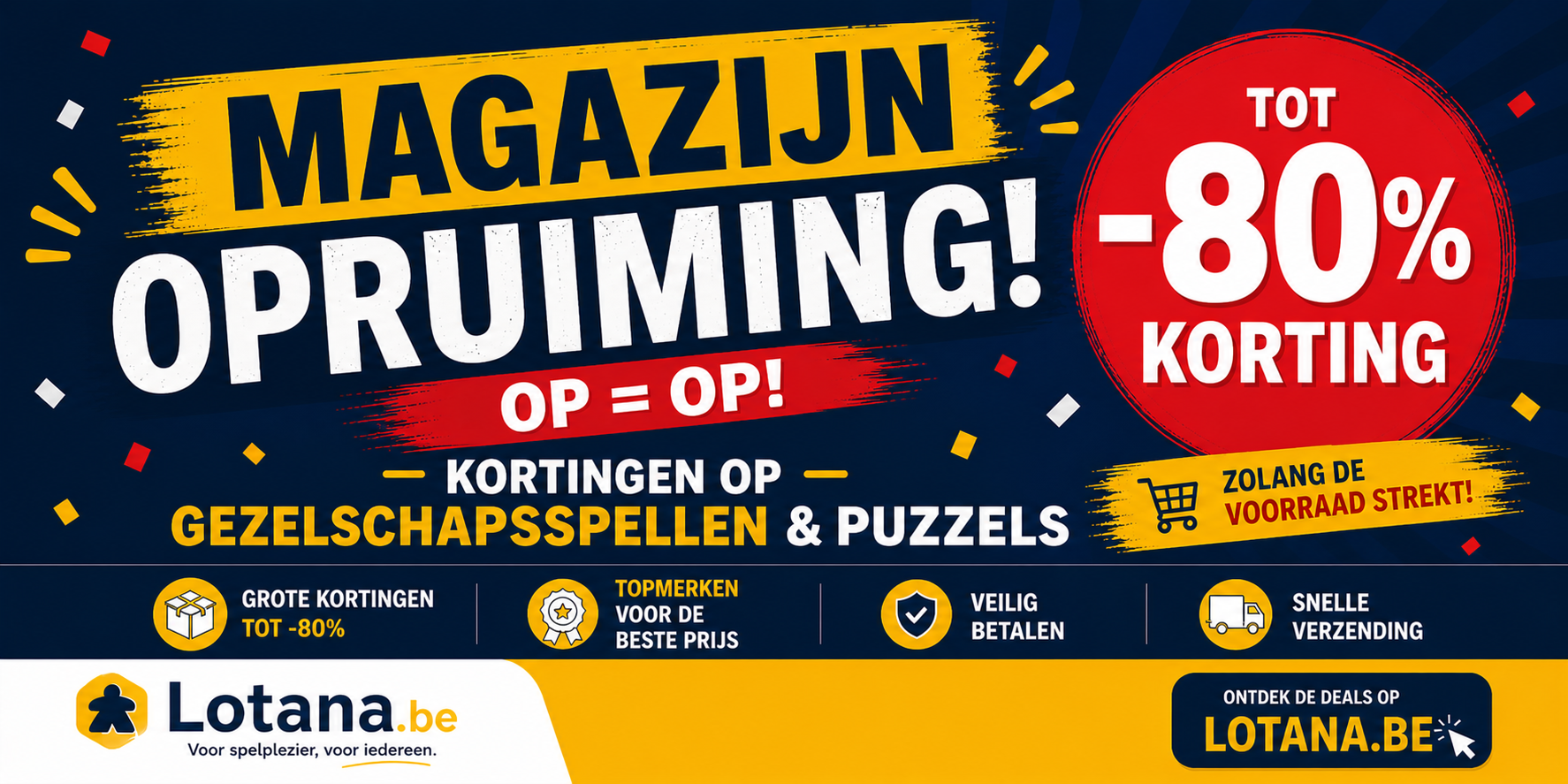 Magazijnopruiming